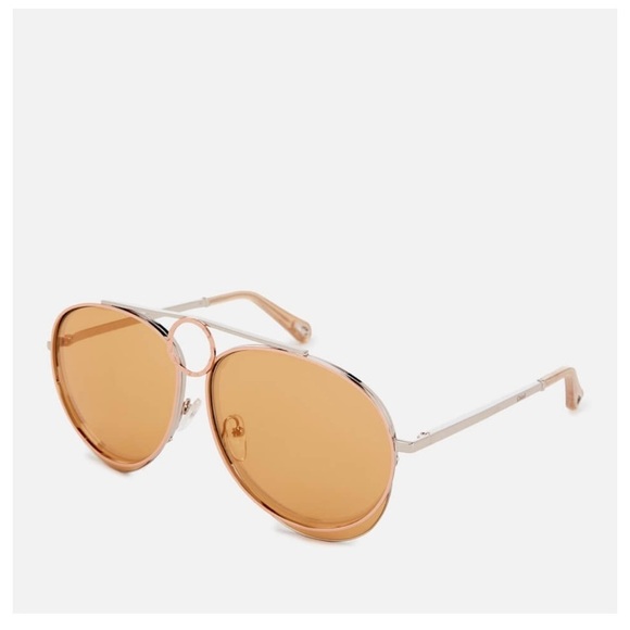 NEW Chloe Romie Aviator Rose Gold/Copper